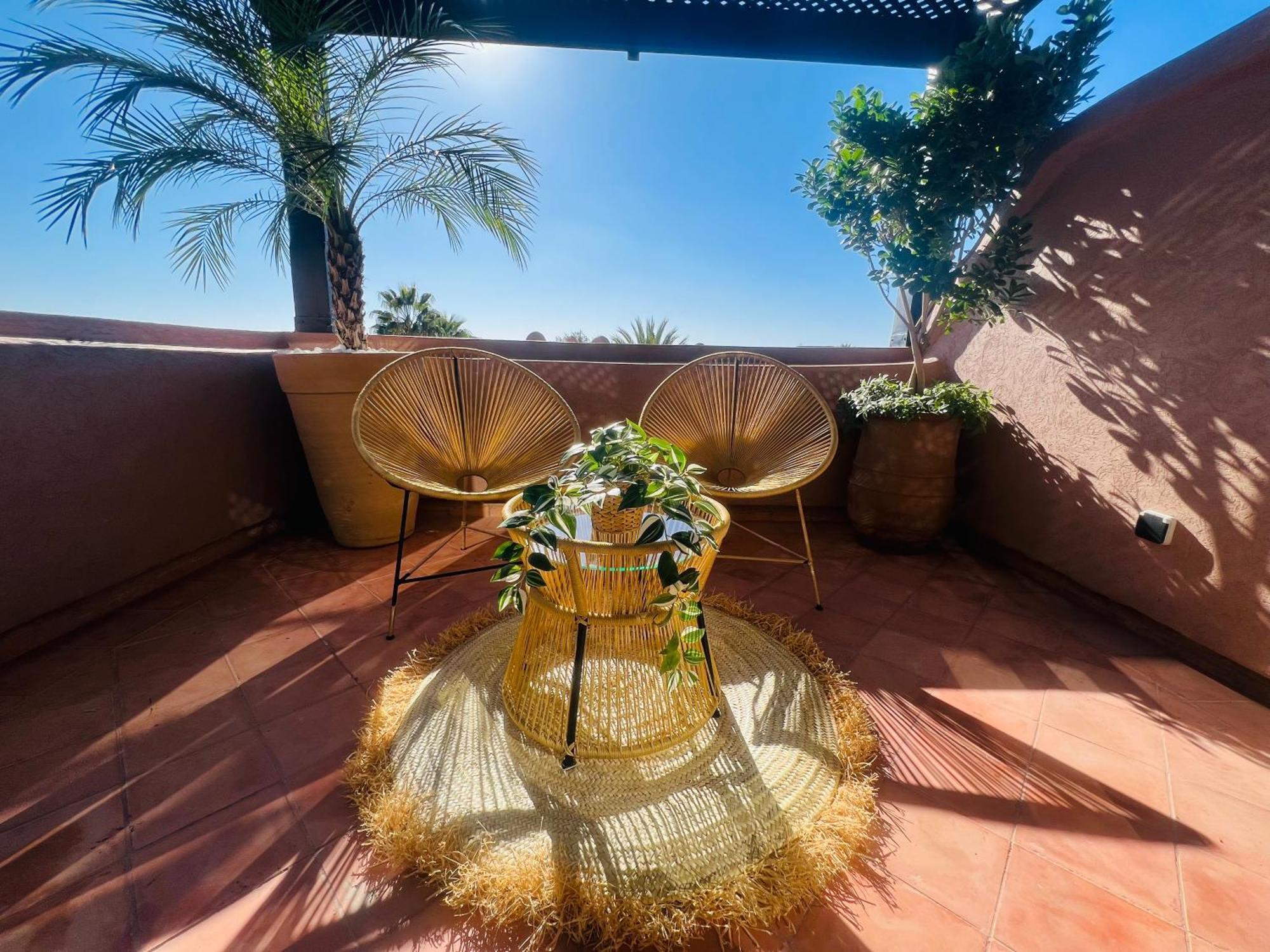 Duplex Atlas Golf Resort Pοοl Νieω Seriniτყ & Cαlm Marrakesh Bagian luar foto
