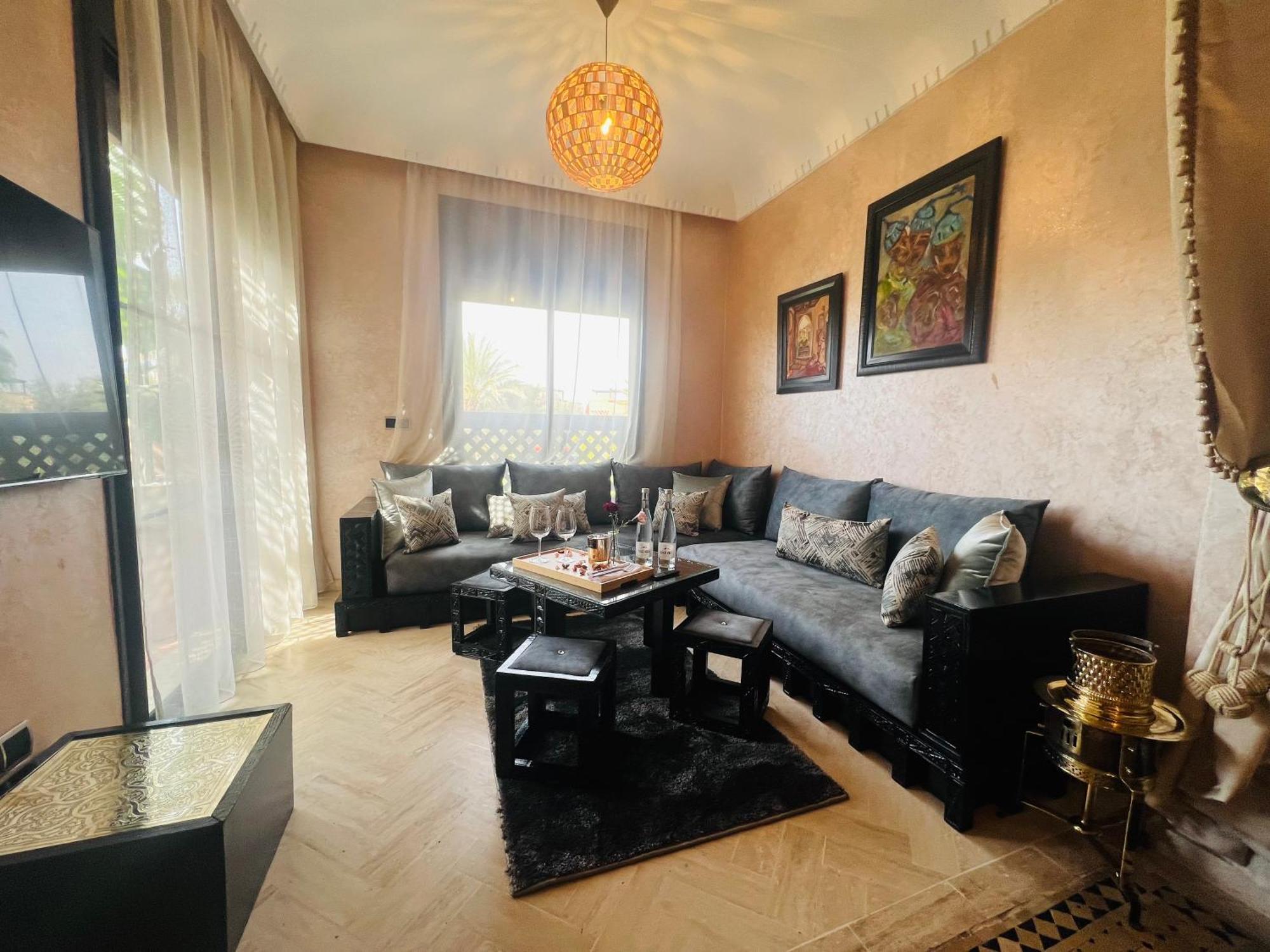Duplex Atlas Golf Resort Pοοl Νieω Seriniτყ & Cαlm Marrakesh Bagian luar foto