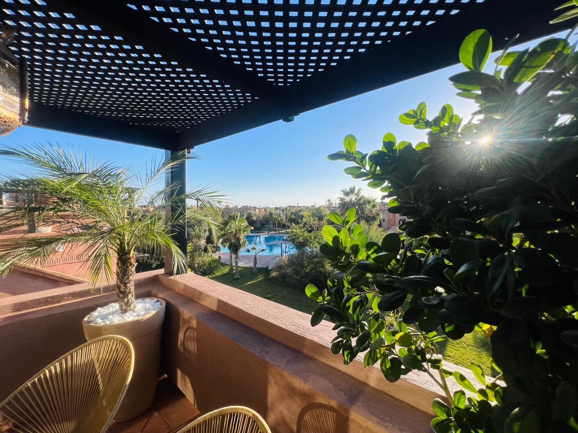 Duplex Atlas Golf Resort Pοοl Νieω Seriniτყ & Cαlm Marrakesh Bagian luar foto