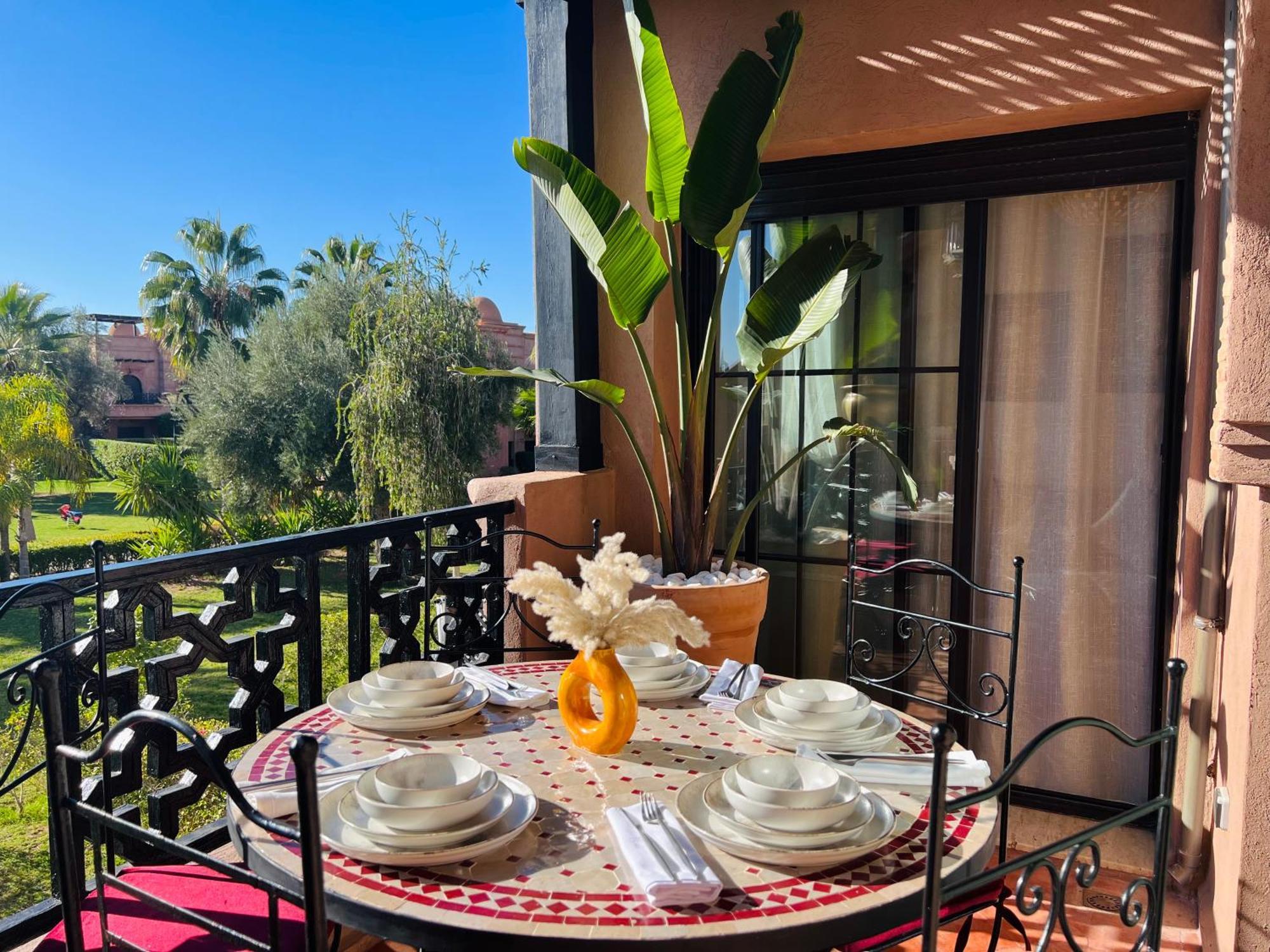 Duplex Atlas Golf Resort Pοοl Νieω Seriniτყ & Cαlm Marrakesh Bagian luar foto
